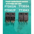  FTD01N + FTD02P    TO220F-5  original